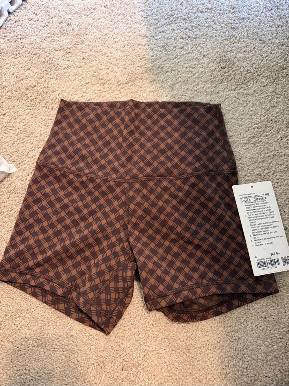 lululemon athletica 4 inch align shorts HR